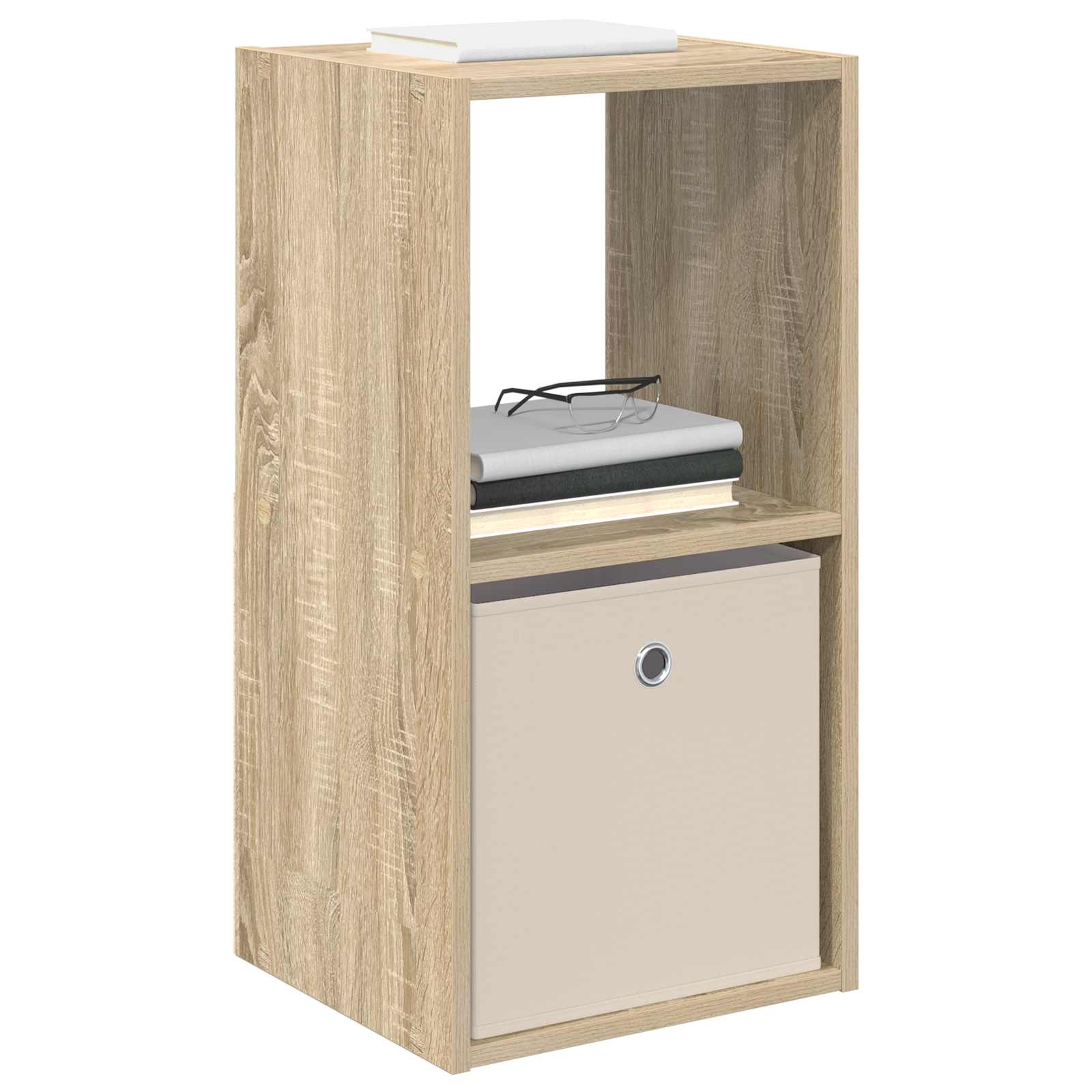 vidaXL Stolik nocny z szufladą 2 pcs Dąb Sonoma 35 x 32 x 68,5 cm