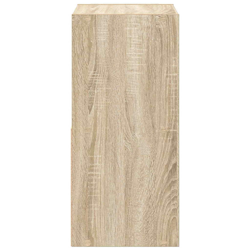 vidaXL Stolik nocny z szufladą 2 pcs Dąb Sonoma 35 x 32 x 68,5 cm