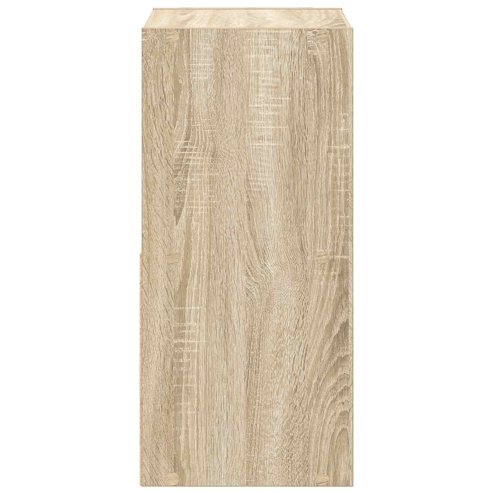 vidaXL Stolik nocny z szufladą 2 pcs Dąb Sonoma 35 x 32 x 68,5 cm