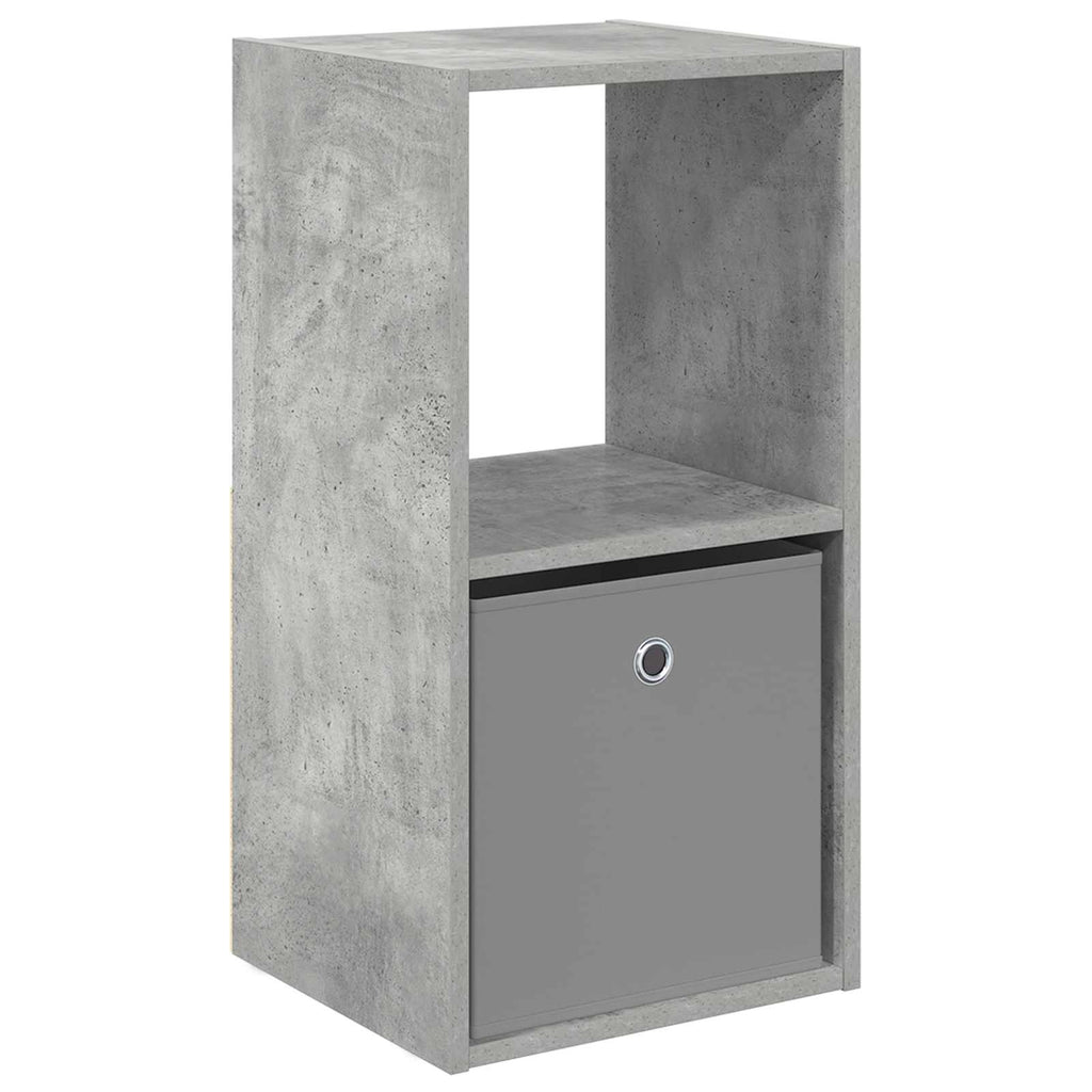 vidaXL Stolik nocny z szufladą Betonowy szary 35 x 32 x 68,5 cm