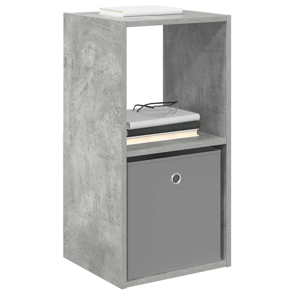 vidaXL Stolik nocny z szufladą Betonowy szary 35 x 32 x 68,5 cm