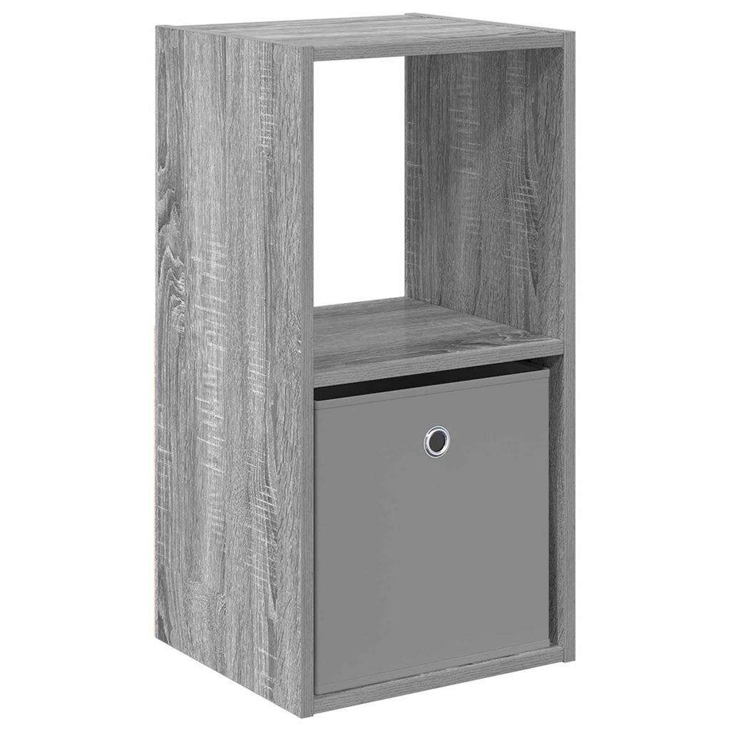 vidaXL Stolik nocny z szufladą Szary Sonoma 35 x 32 x 68,5 cm