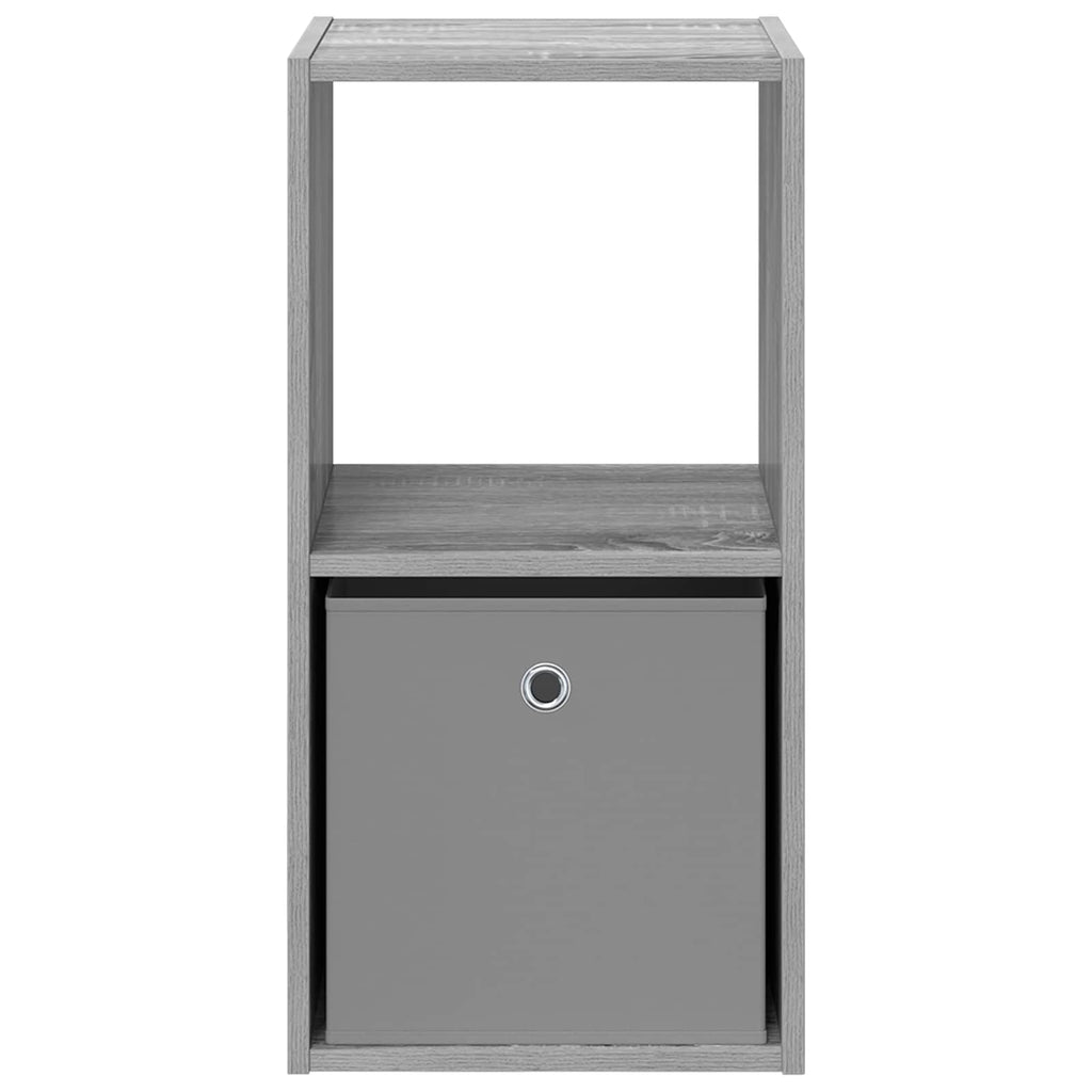vidaXL Stolik nocny z szufladą Szary Sonoma 35 x 32 x 68,5 cm