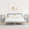 vidaXL Stolik nocny 2 pcs Szary Sonoma 35 x 32 x 68,5 cm