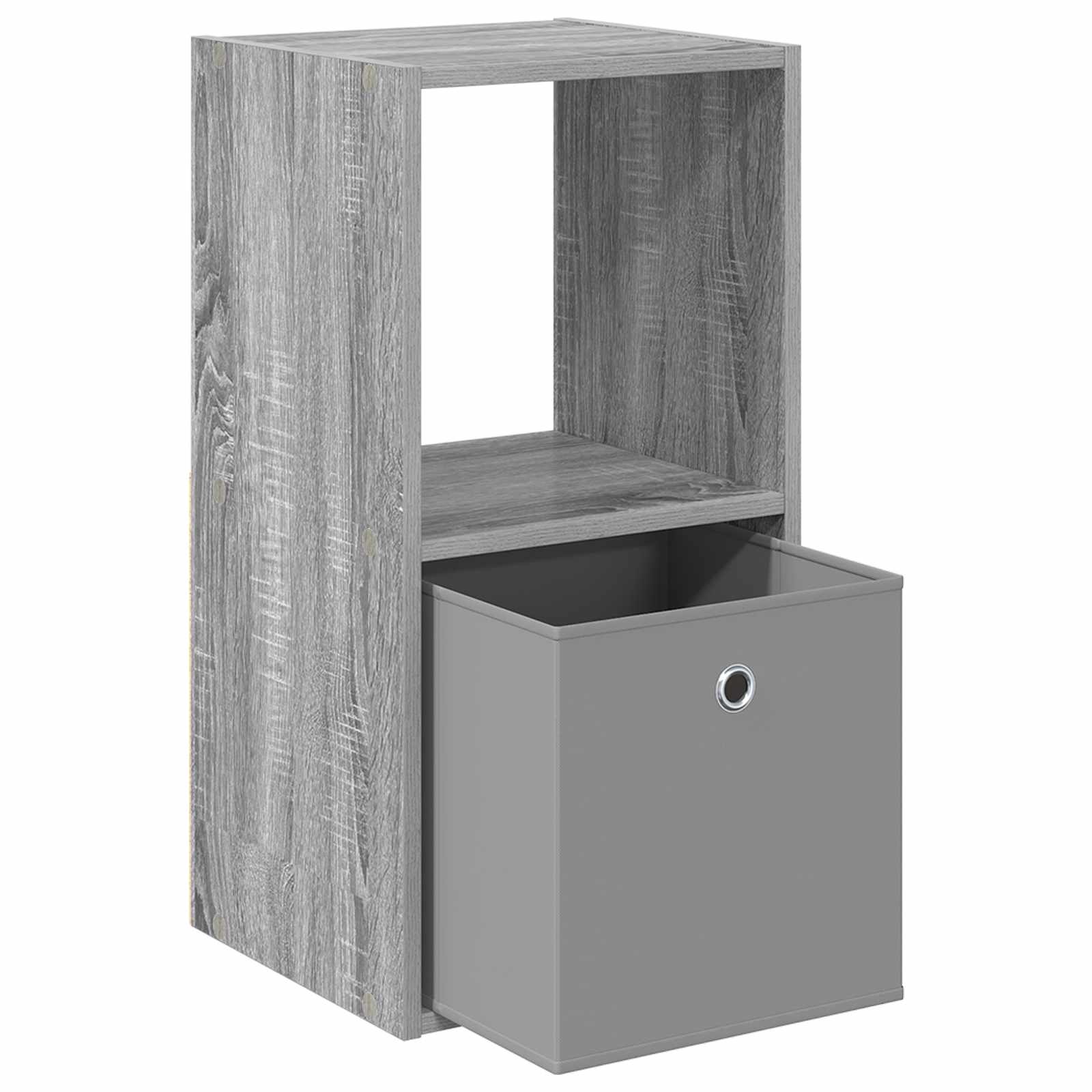 vidaXL Stolik nocny 2 pcs Szary Sonoma 35 x 32 x 68,5 cm