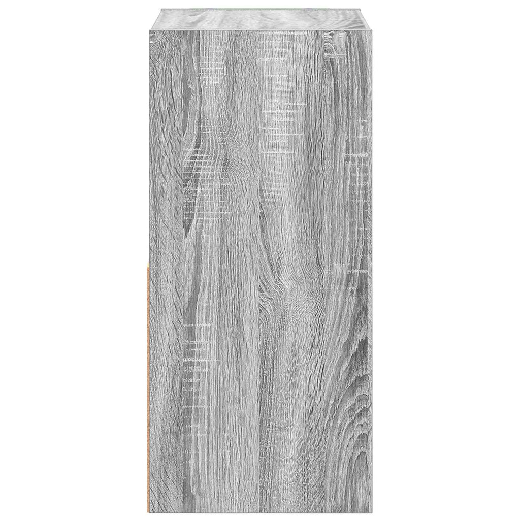vidaXL Stolik nocny 2 pcs Szary Sonoma 35 x 32 x 68,5 cm