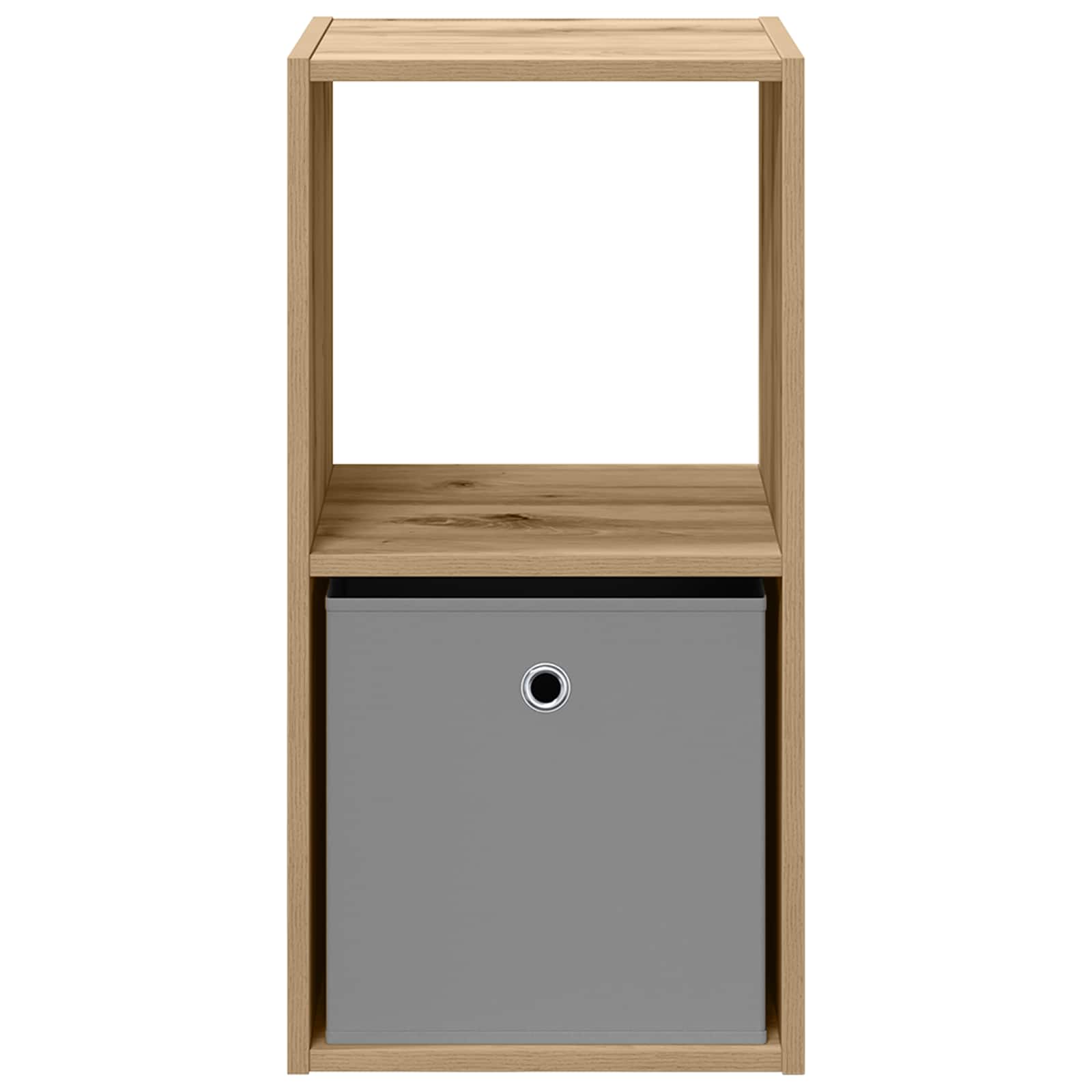 vidaXL Stolik nocny Dąb rzemieślniczy 35 x 32 x 68,5 cm