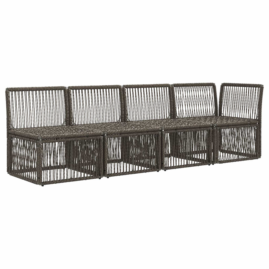vidaXL Sofa 4-osobowa z lewym podłokietnikiem 4 pcs 4-Liczba miejsc