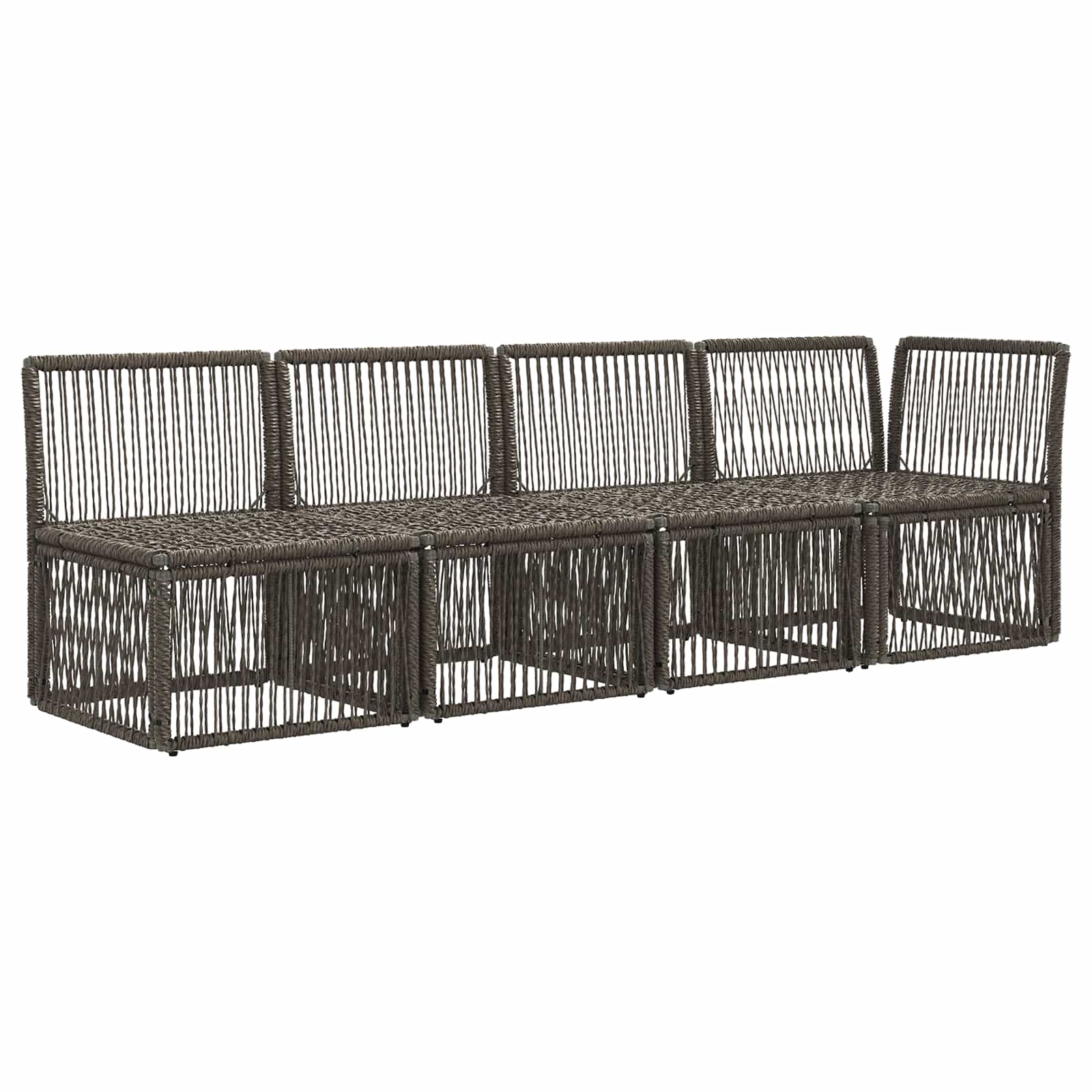 vidaXL Sofa 4-osobowa z lewym podłokietnikiem 4 pcs 4-Liczba miejsc