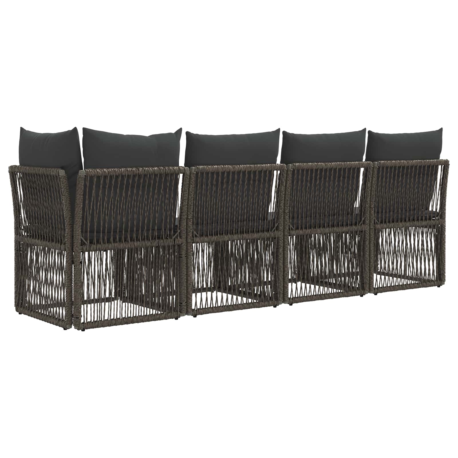 vidaXL Sofa 4-osobowa z lewym podłokietnikiem 4 pcs 4-Liczba miejsc