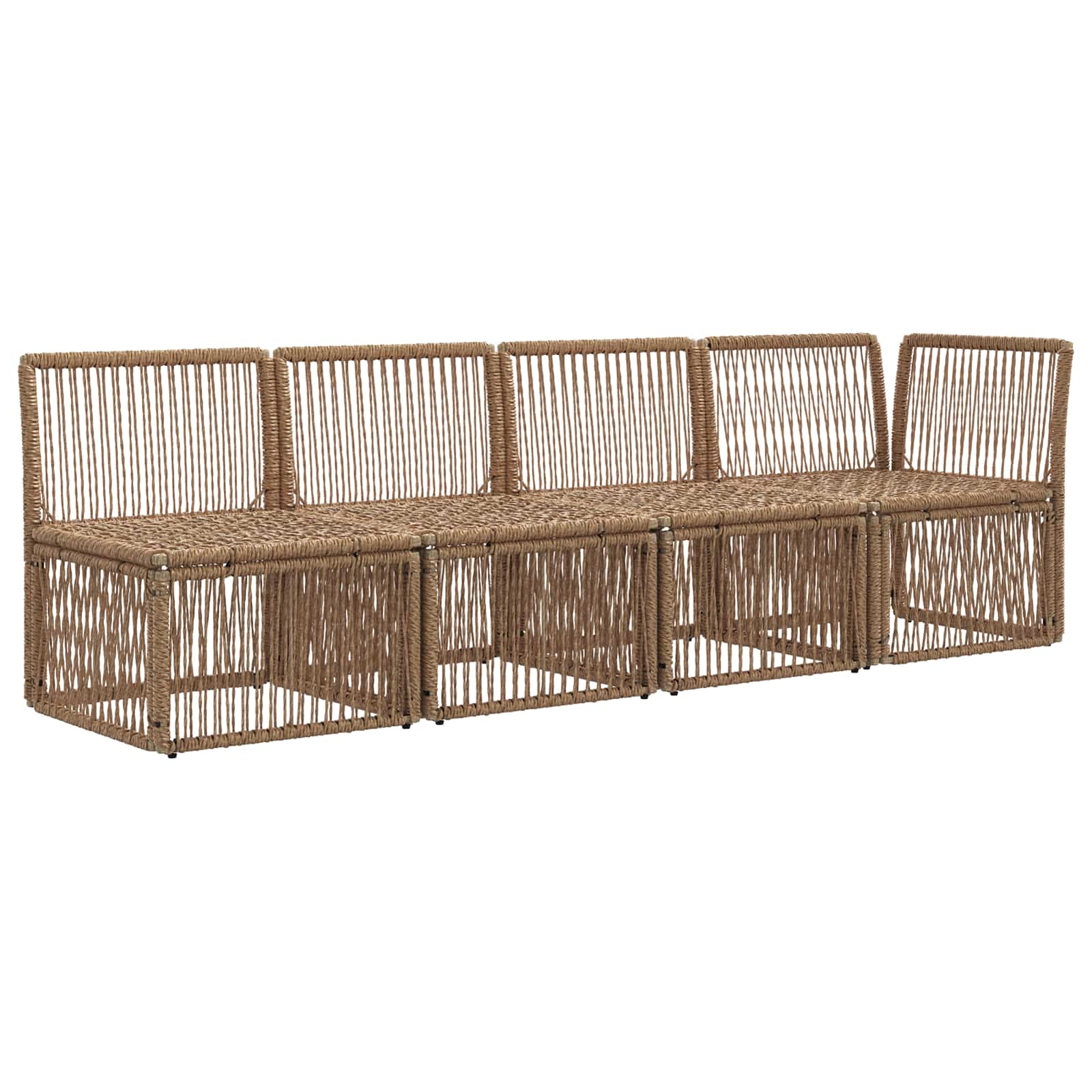 vidaXL Sofa 4-osobowa z lewym podłokietnikiem 4 pcs 4-Liczba miejsc