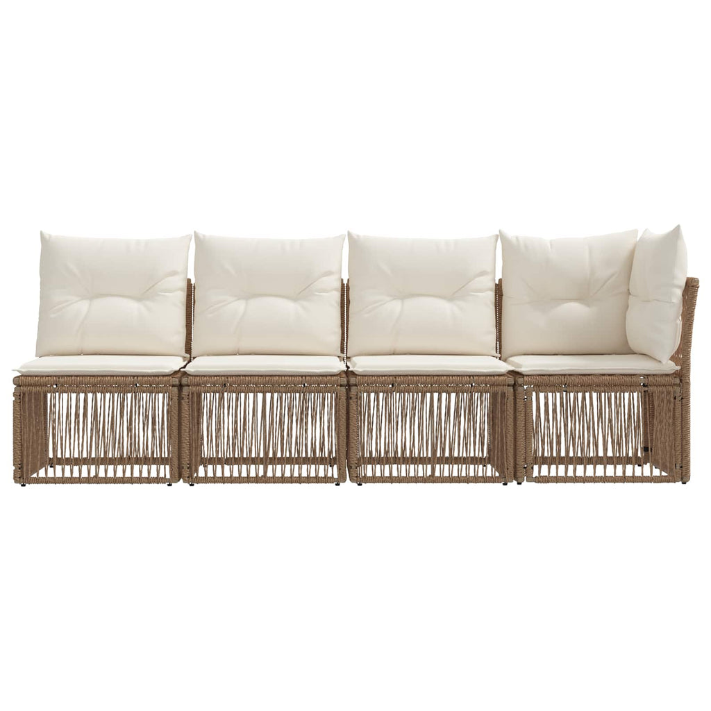 vidaXL Sofa 4-osobowa z lewym podłokietnikiem 4 pcs 4-Liczba miejsc
