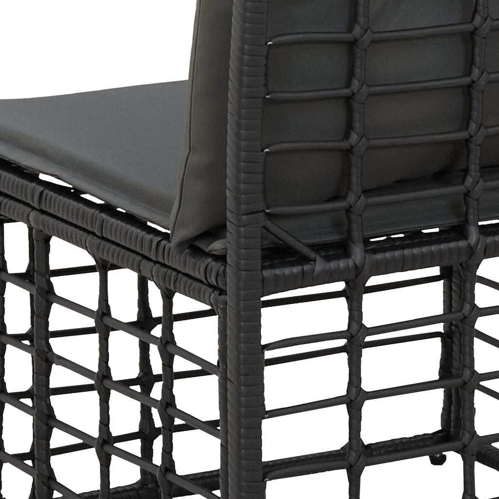vidaXL Sofa ogrodowa 4-osobowa bez podłokietników 4 pcs