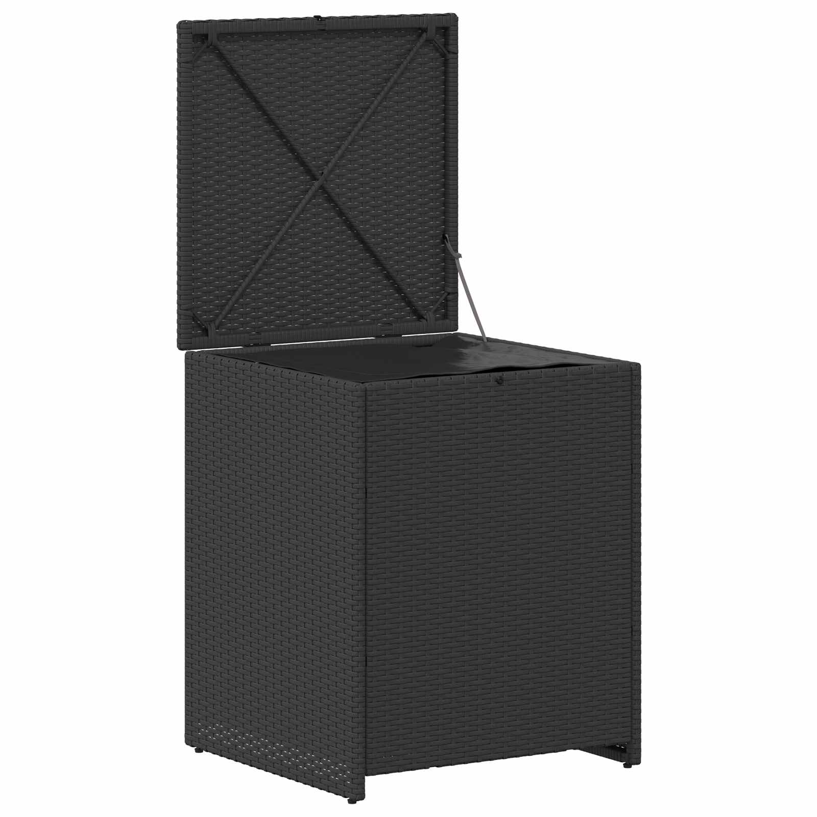 vidaXL Pudełko na poduszki 55 x 55 x 69 cm stal