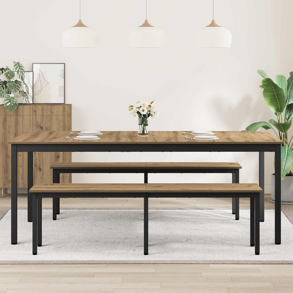 vidaXL Stoły do jadalni 200 x 100 x 75 cm Drewno inżynieryjne