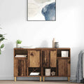 vidaXL Komody 2 pcs Stare drewno 60 x 35 x 70 cm