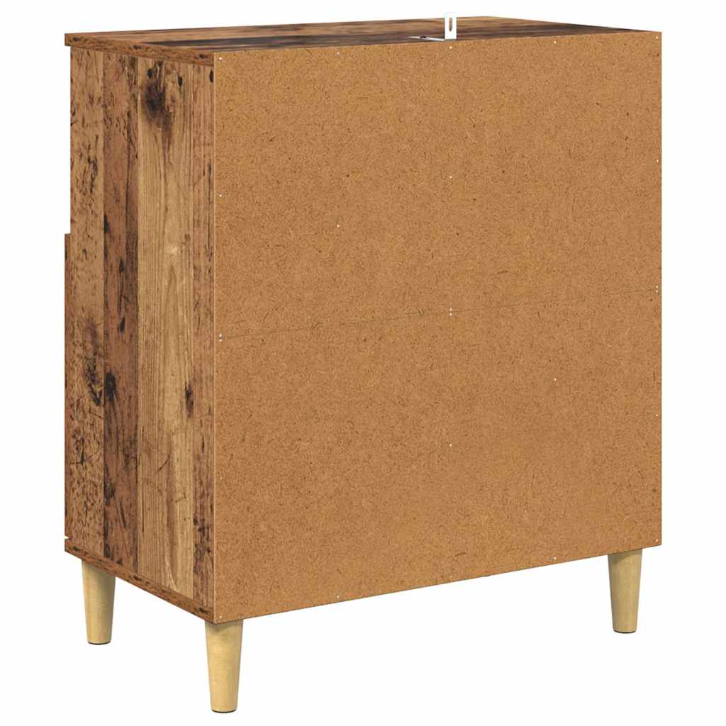 vidaXL Komody 2 pcs Stare drewno 60 x 35 x 70 cm