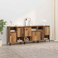 vidaXL Komody 3 pcs Stare drewno 60 x 35 x 70 cm