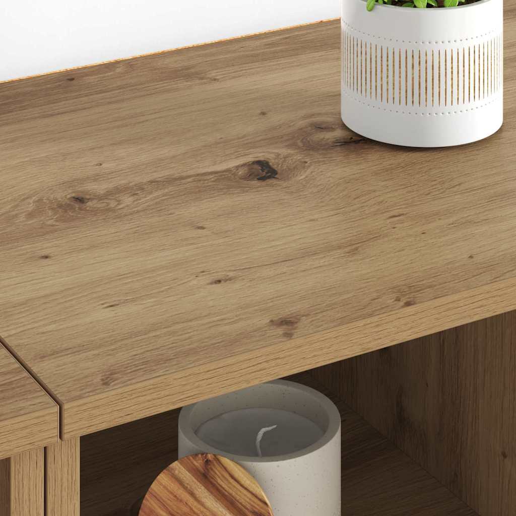 vidaXL Komody 2 pcs Dąb rzemieślniczy 60 x 35 x 70 cm