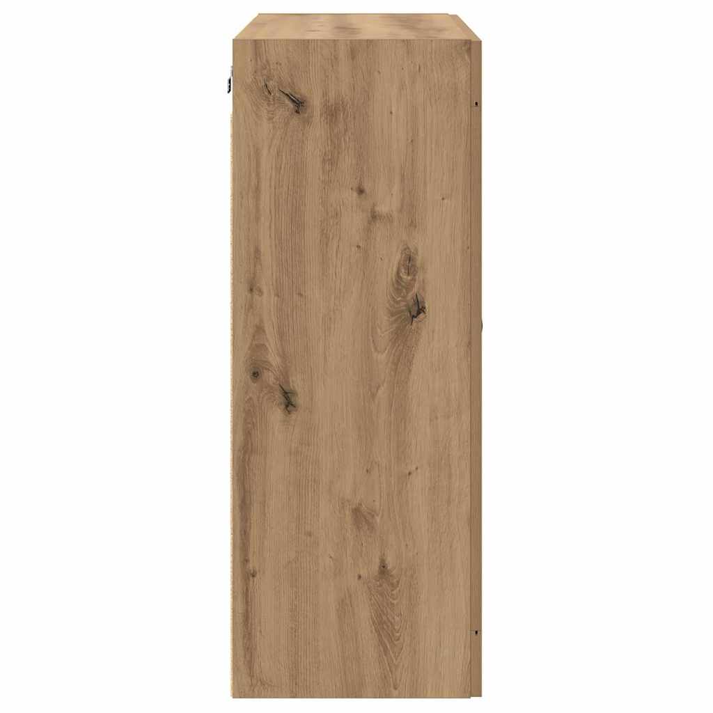 vidaXL Szafka wisząca 2 szt. Dąb rzemieślniczy 69,5 x 34 x 90 cm