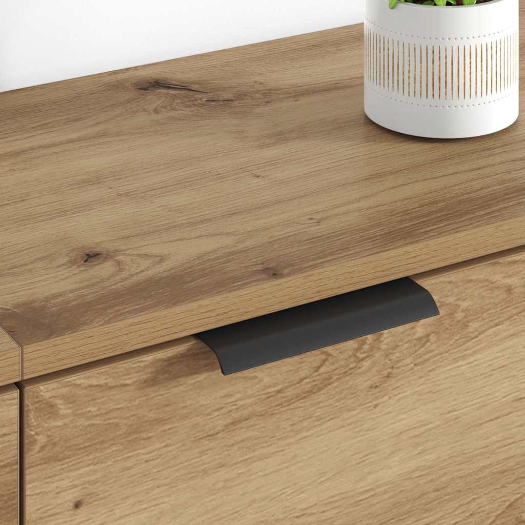 vidaXL Komody 2 pcs Dąb rzemieślniczy 60 x 30 x 70 cm