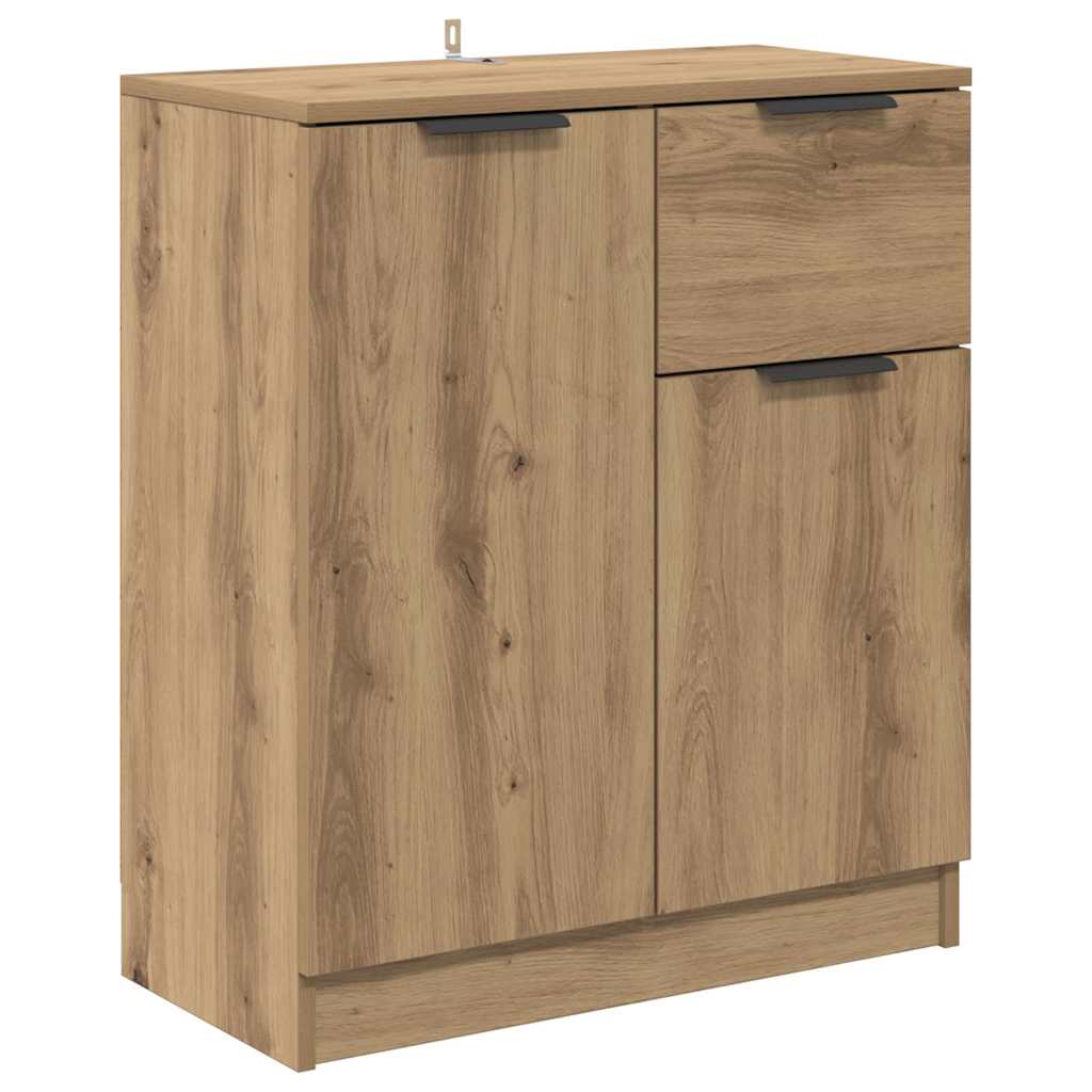 vidaXL Komody 2 pcs Dąb rzemieślniczy 60 x 30 x 70 cm