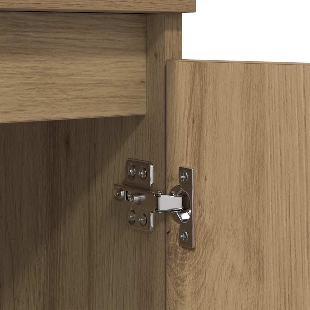 vidaXL Komody 2 pcs Dąb rzemieślniczy 60 x 35 x 70 cm