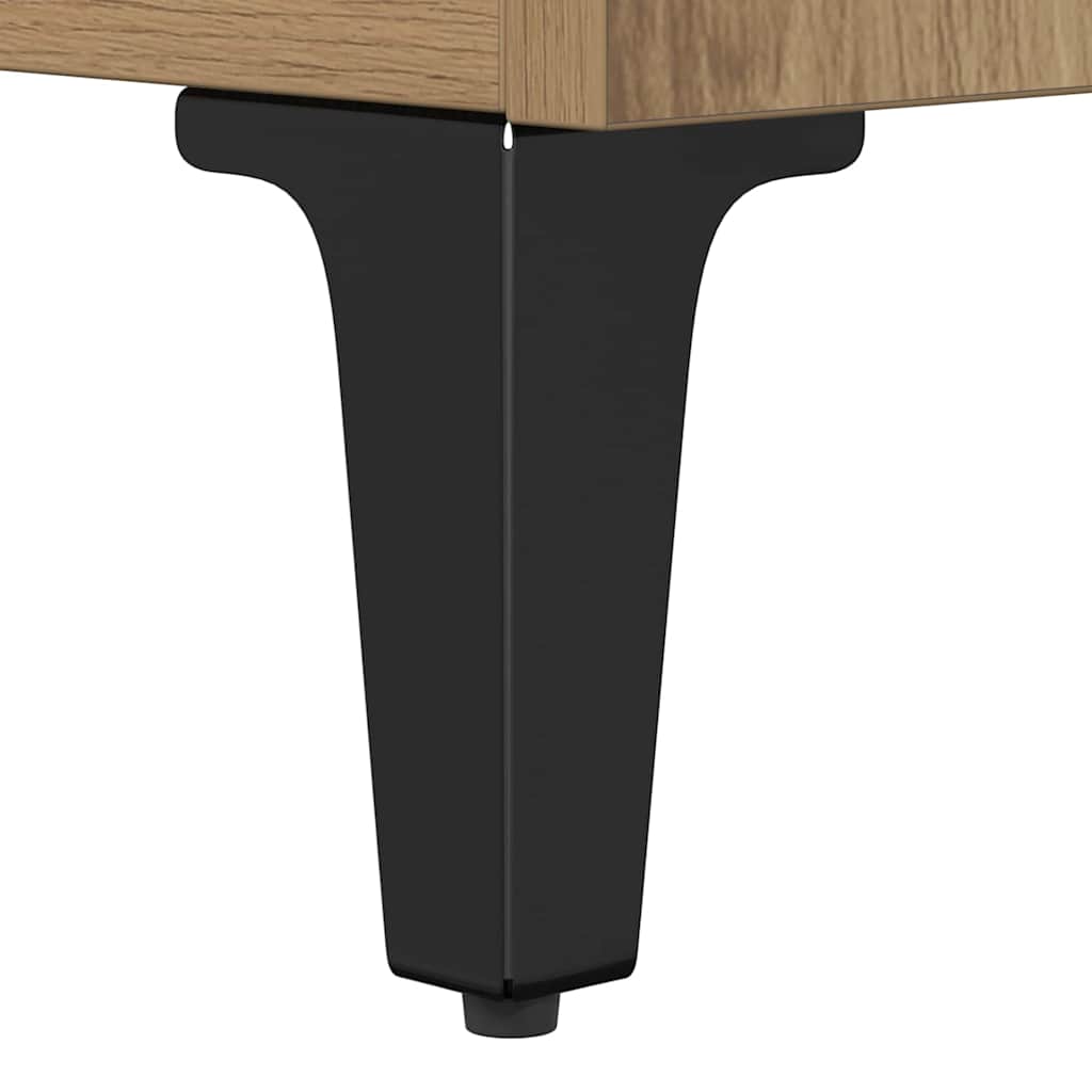 vidaXL Komody 2 pcs Dąb rzemieślniczy 60 x 35 x 70 cm