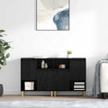 vidaXL Komody 2 pcs Czarny Dąb 60 x 35 x 70 cm Materiał drewnopochodny