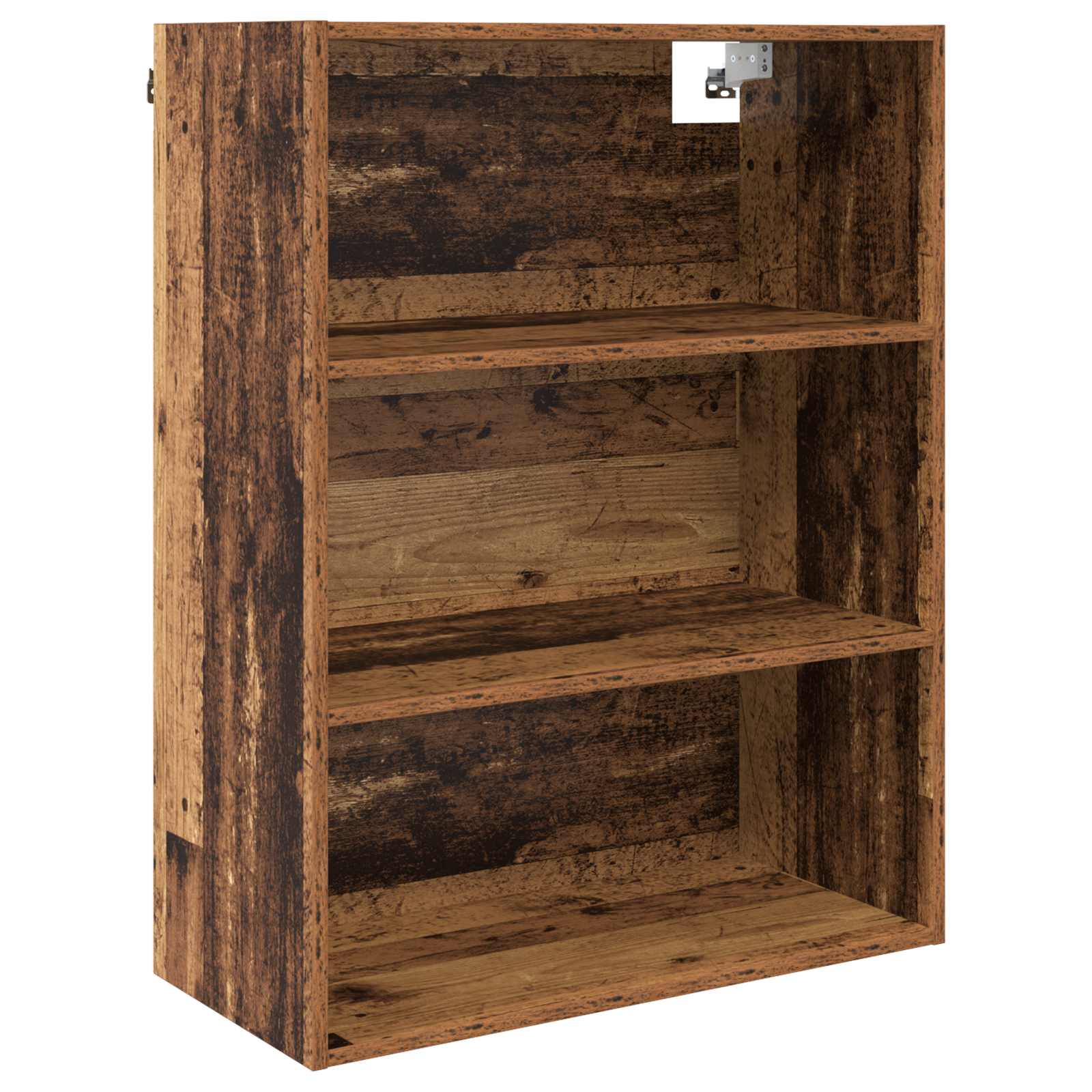 vidaXL Highboard z szufladą 2 pcs Stare drewno Materiał drewnopochodny