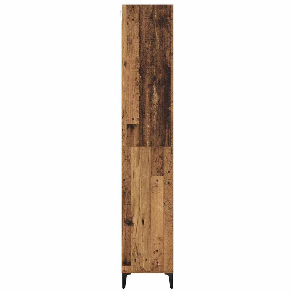 vidaXL Highboard Stare drewno 69,5 x 34 x 180 cm