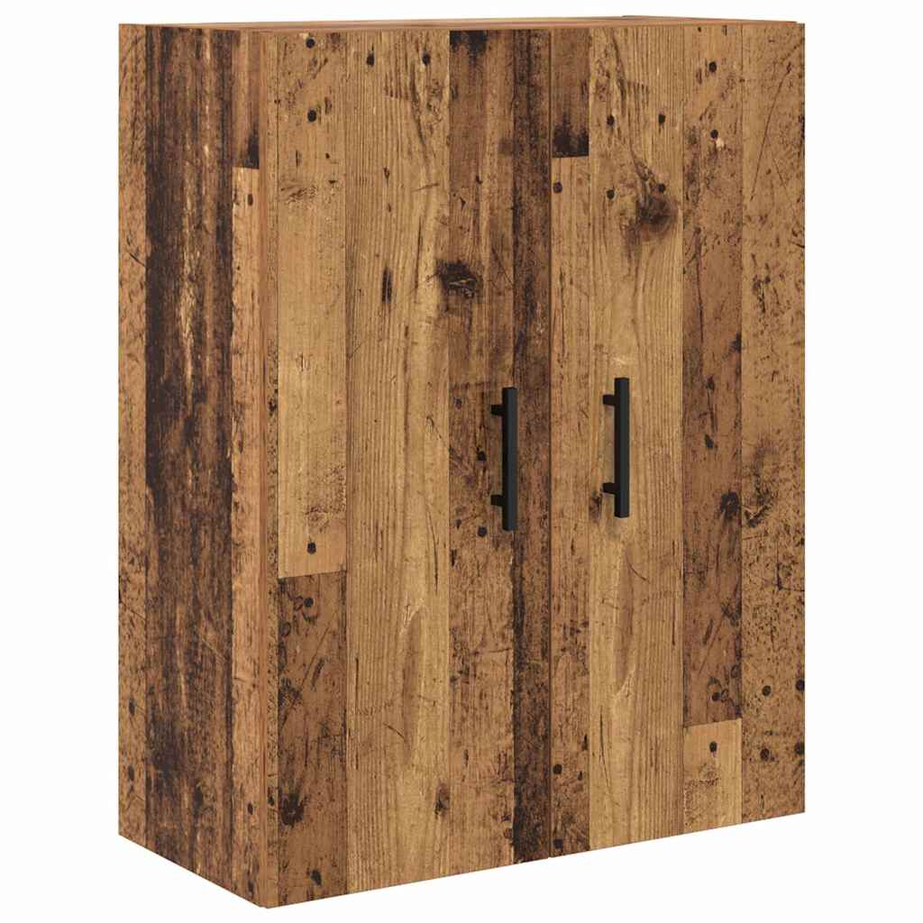 vidaXL Highboard z szufladą 2 pcs Stare drewno 69,5 x 34 x 180 cm