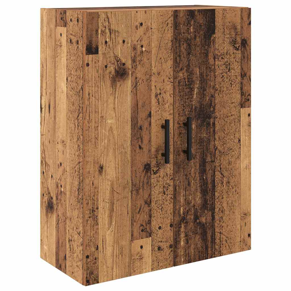 vidaXL Highboard 2 szt. Stare drewno 69,5 x 34 x 180 cm