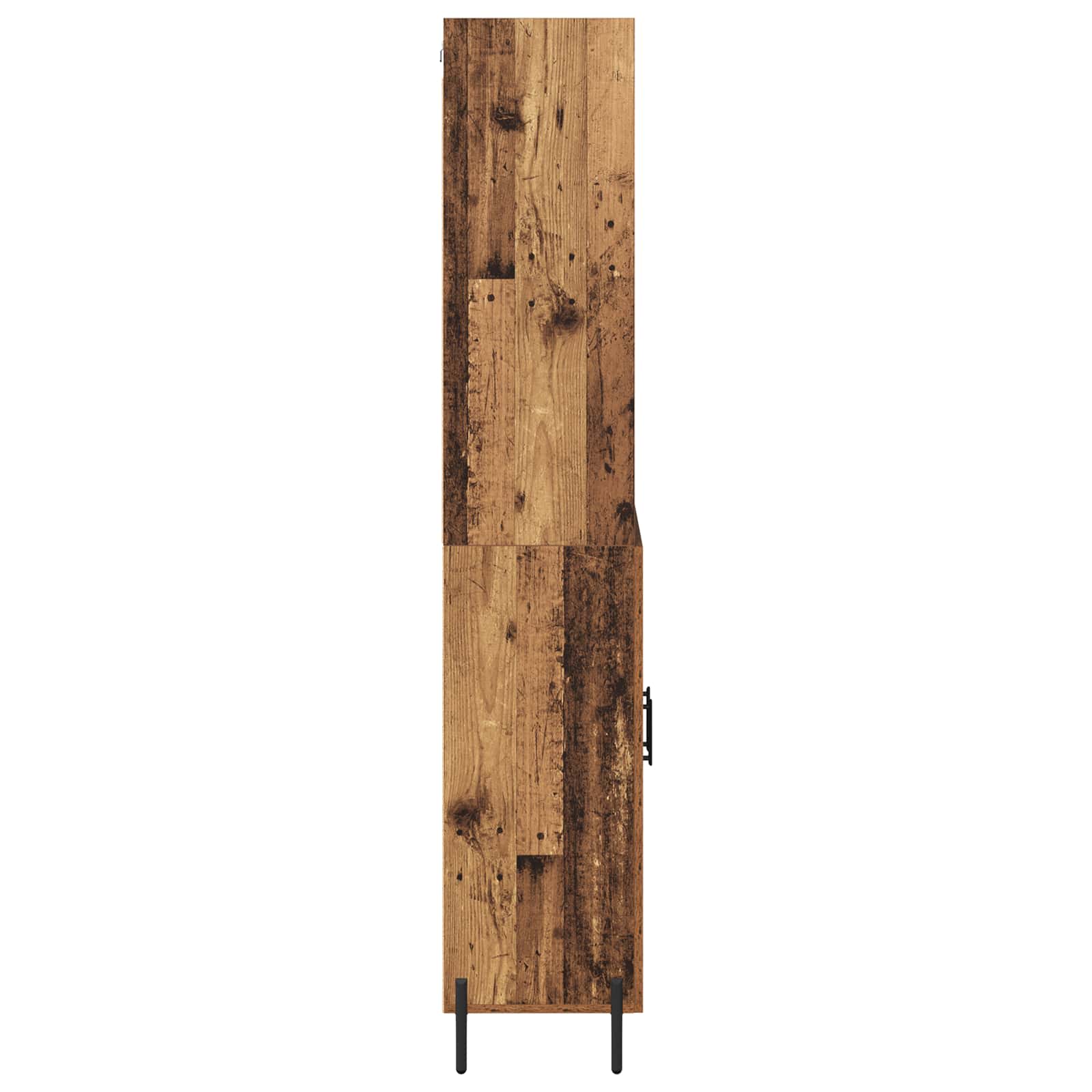 vidaXL Highboard Stare drewno 69,5 x 32,5 x 180 cm