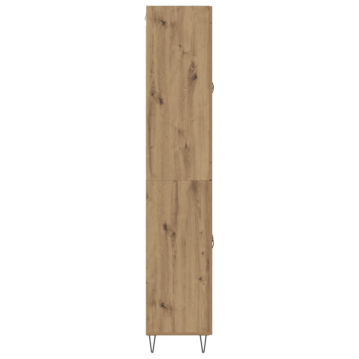 vidaXL Highboard Dąb rzemieślniczy 69,5 x 34 x 180 cm
