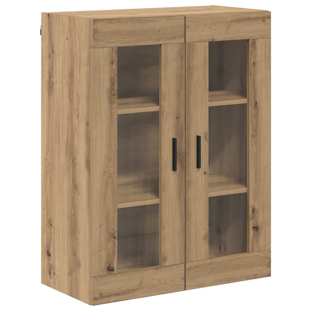 vidaXL Highboard 2 pcs Dąb rzemieślniczy 69,5 x 34 x 180 cm
