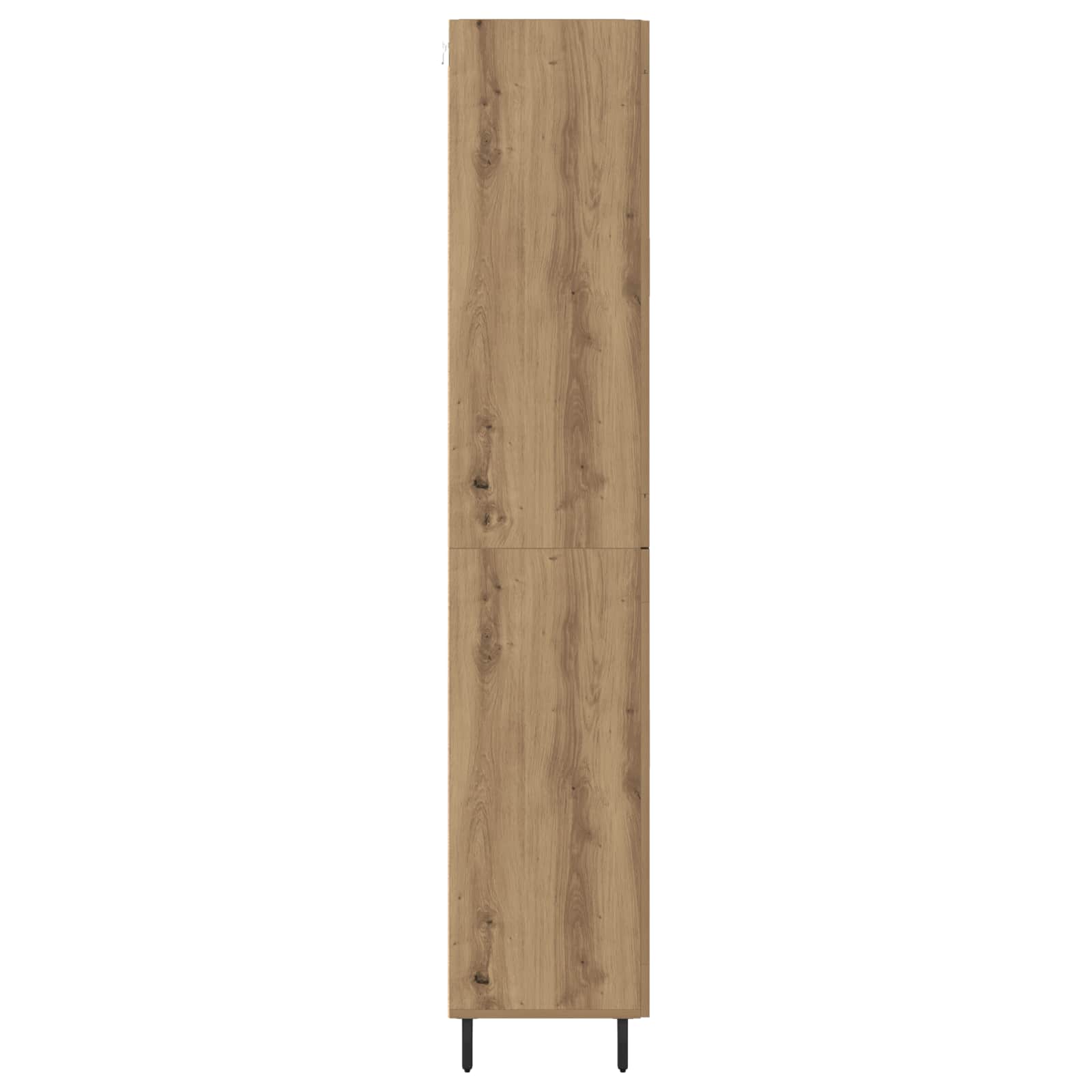 vidaXL Highboard 2 pcs Dąb rzemieślniczy 69,5 x 34 x 180 cm