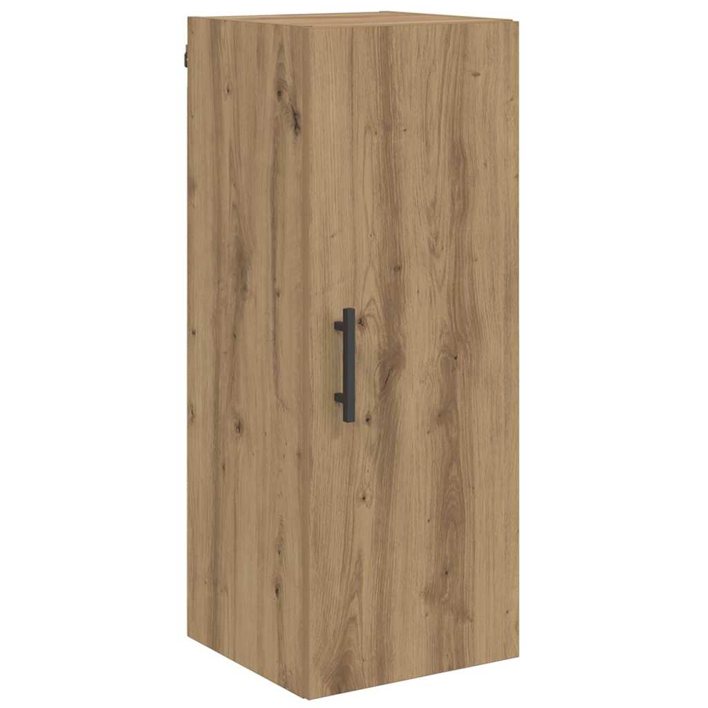 vidaXL Highboard z szufladą Dąb rzemieślniczy 34,5 x 34 x 180 cm