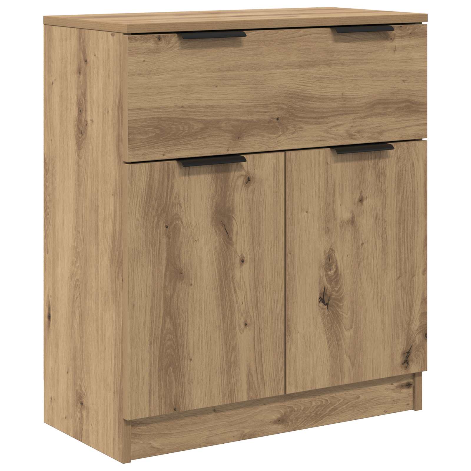 vidaXL Bufet 3 szt. Dąb rzemieślniczy 120 x 30 x 70 cm