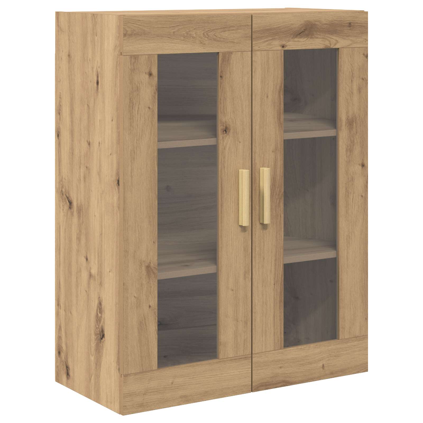 vidaXL Highboard Dąb rzemieślniczy 69,5 x 34 x 180 cm