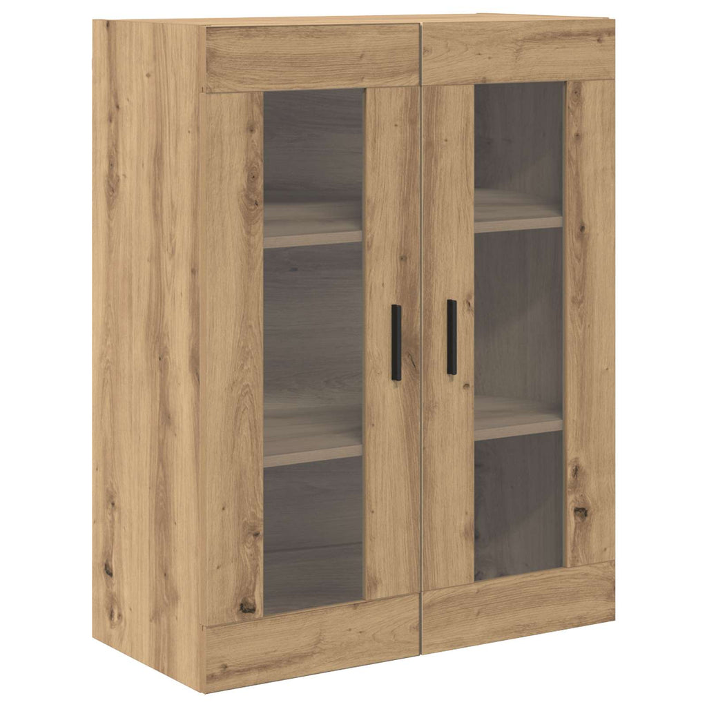 vidaXL Highboard 2 pcs Dąb rzemieślniczy Materiał drewnopochodny