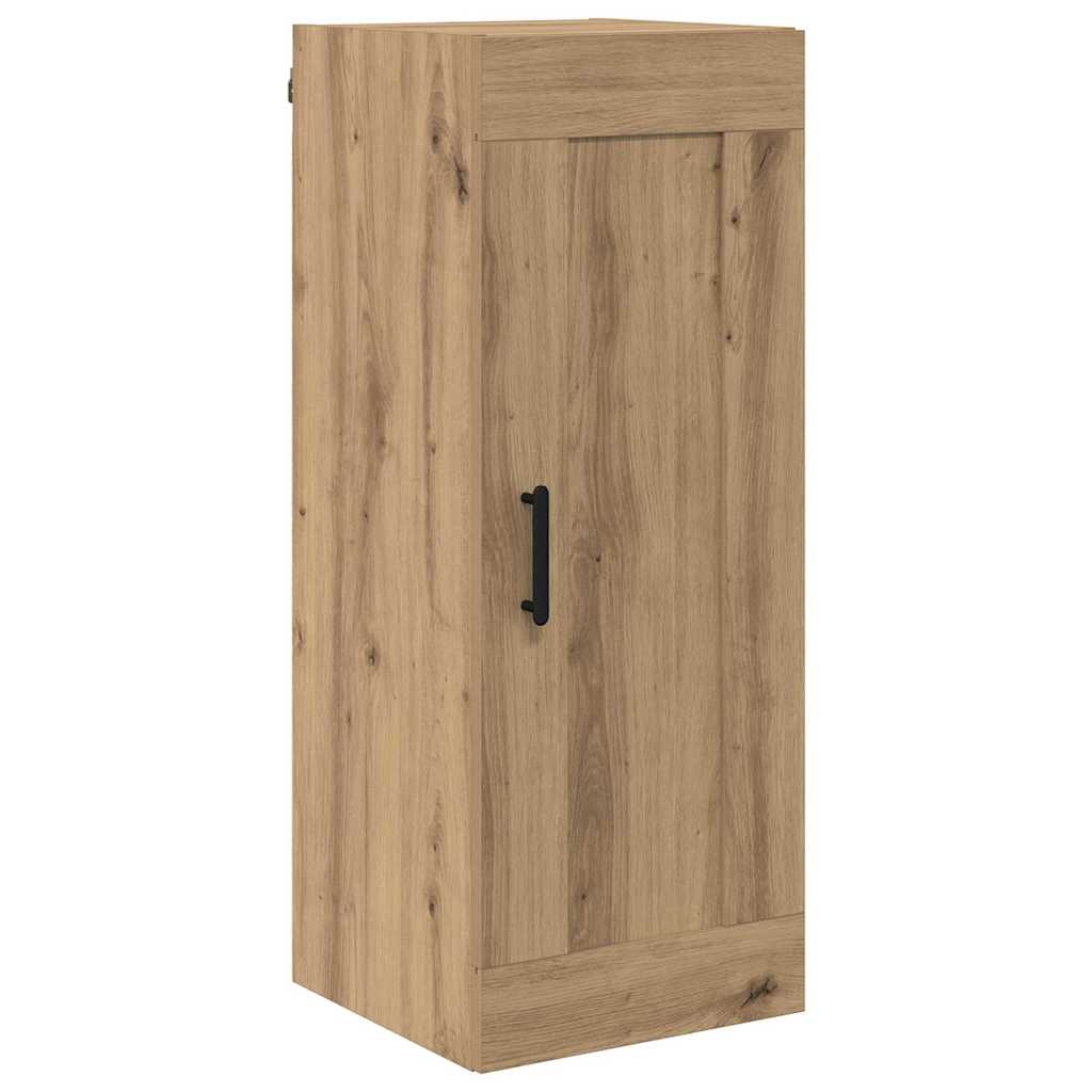 vidaXL Highboard z szufladą Dąb rzemieślniczy 34,5 x 34 x 180 cm