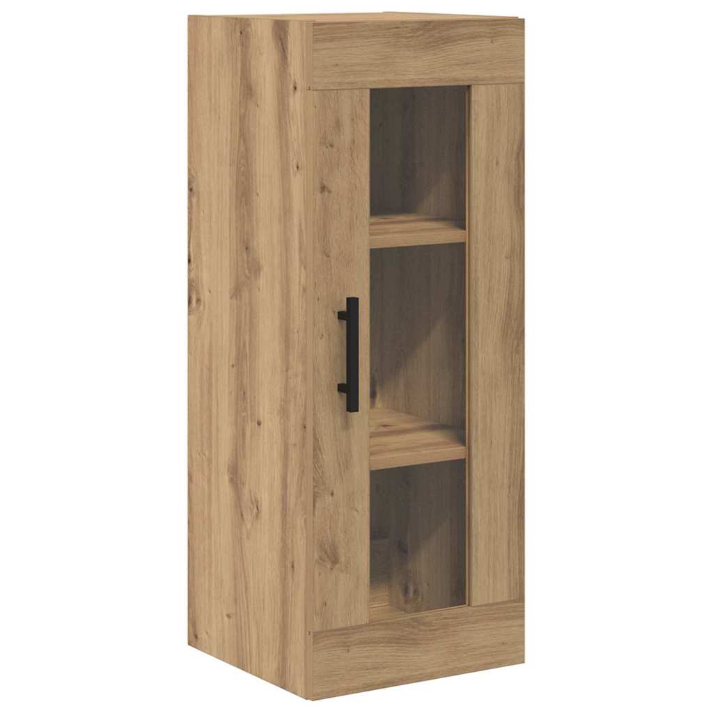 vidaXL Highboard z szufladą Dąb rzemieślniczy 34,5 x 34 x 180 cm