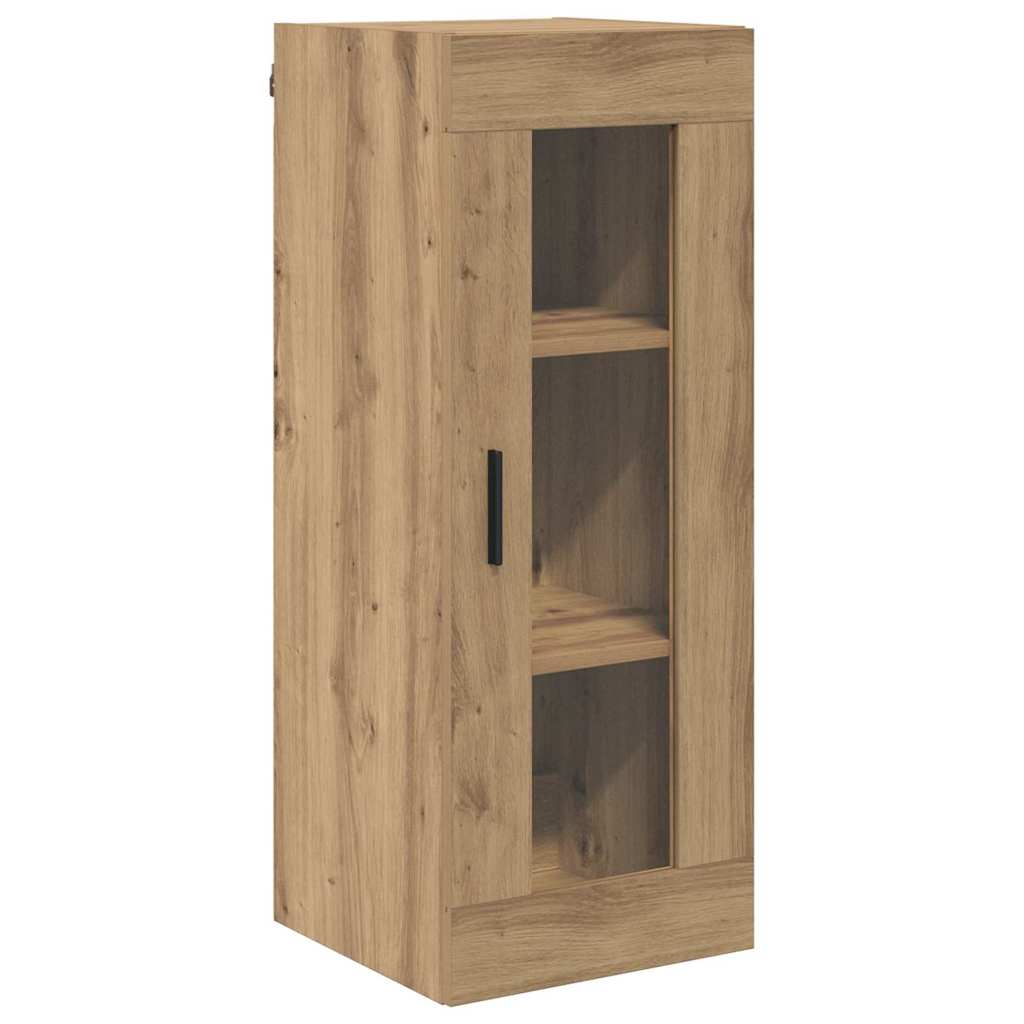 vidaXL Highboard z szufladą Dąb rzemieślniczy 34,5 x 34 x 180 cm