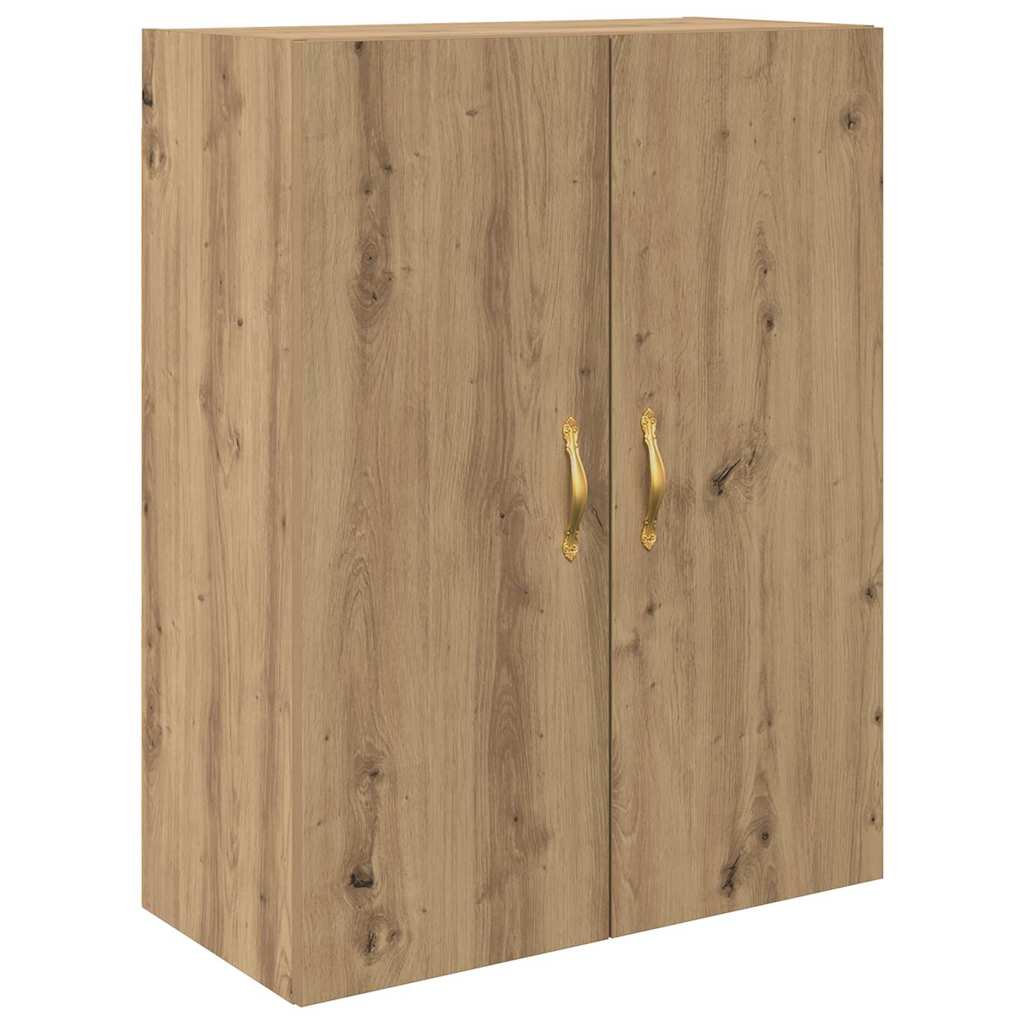 vidaXL Highboard Dąb rzemieślniczy 69,5 x 34 x 180 cm
