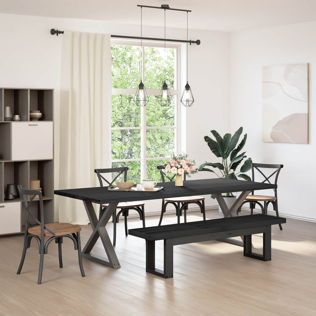 vidaXL Ławka jadalniana NOAIN 180 x 41 x 45 cm Lite drewno sosnowe