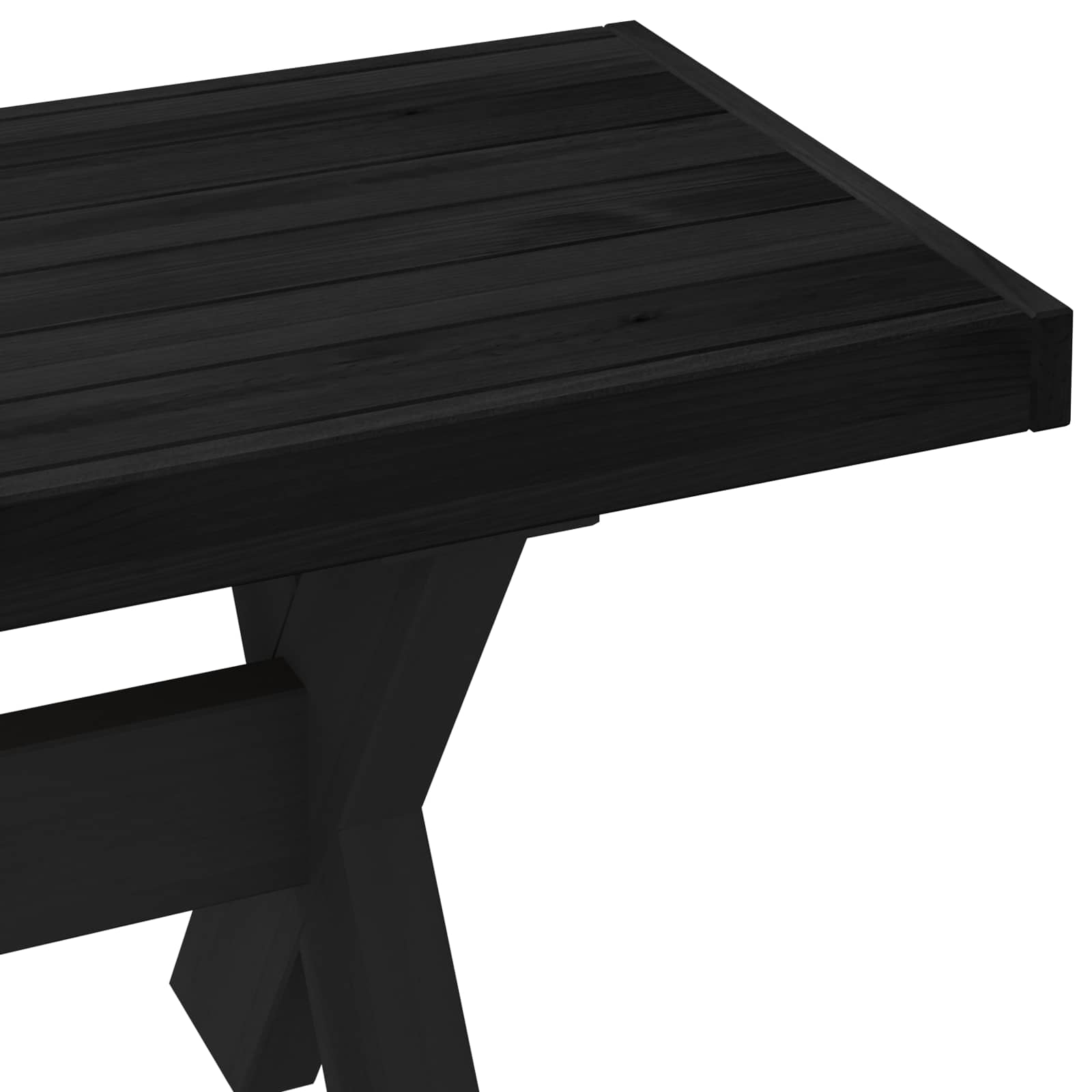 vidaXL Ławka jadalniana NOAIN 160 x 41 x 45 cm Lite drewno sosnowe