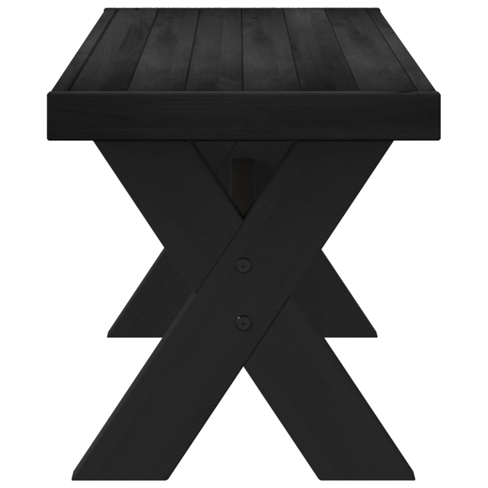 vidaXL Ławka jadalniana NOAIN 120 x 41 x 45 cm Lite drewno sosnowe