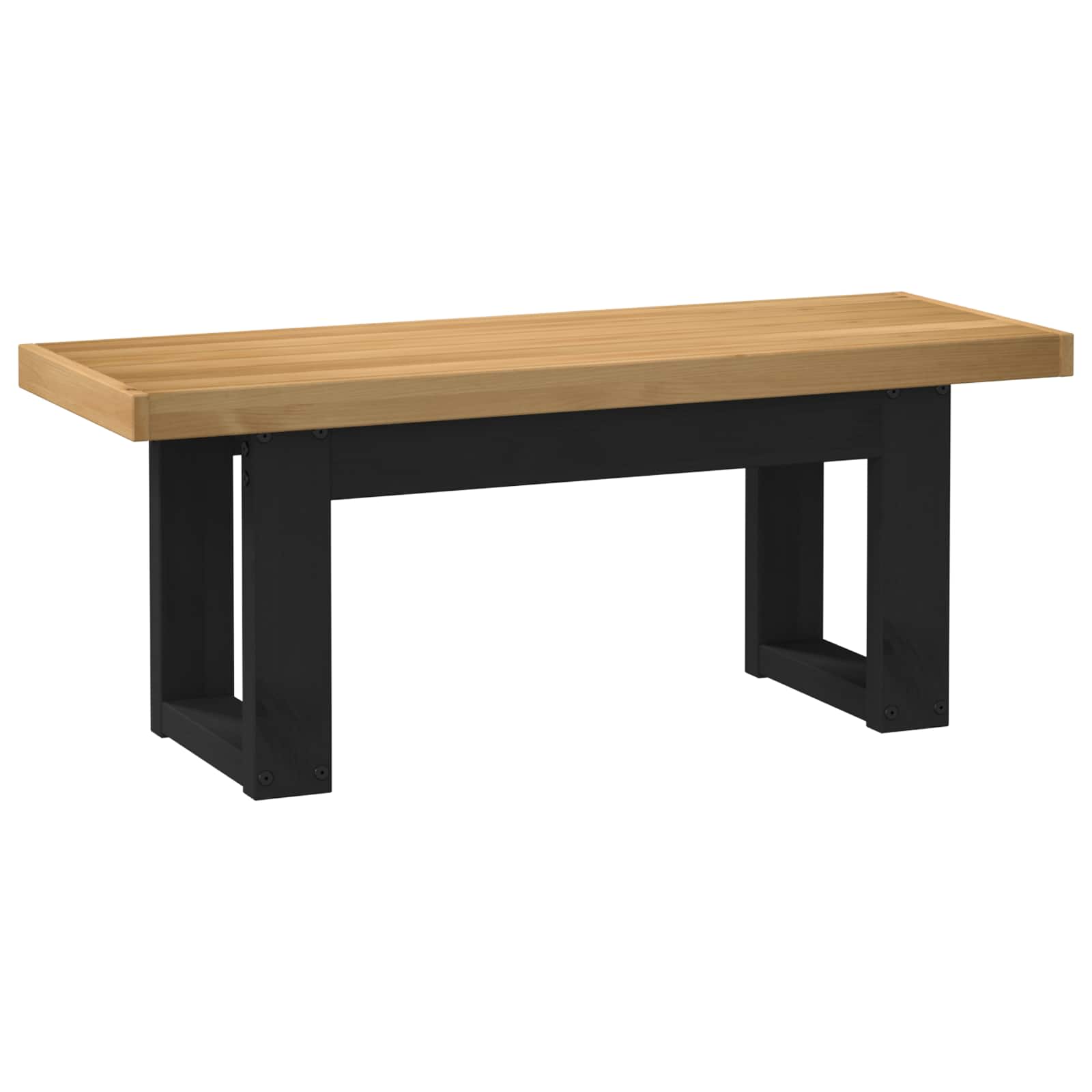 vidaXL Ławka jadalniana NOAIN 120 x 41 x 45 cm Lite drewno sosnowe