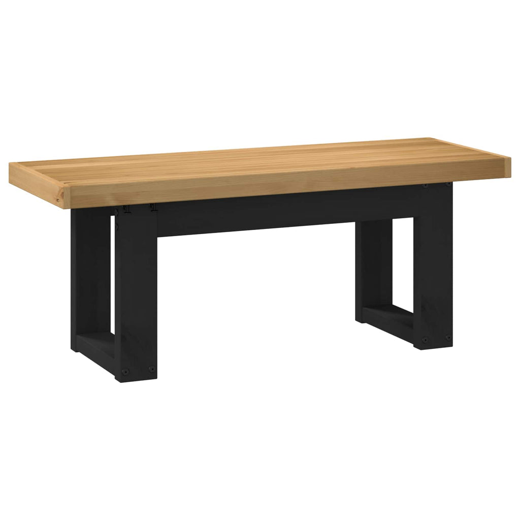 vidaXL Ławka jadalniana NOAIN 120 x 41 x 45 cm Lite drewno sosnowe